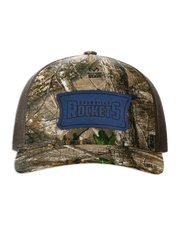 Okawville Rockets Leather Patch Badge Hat - Richardson Camo