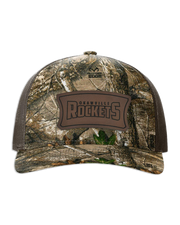 Okawville Rockets Leather Patch Badge Hat - Richardson Camo