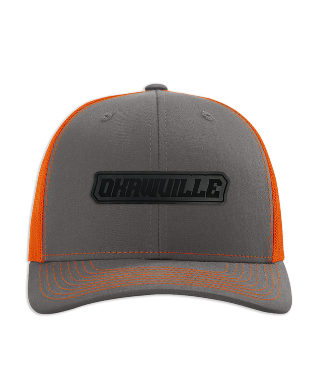 Okawville Name Leather Patch Hat - Richardson