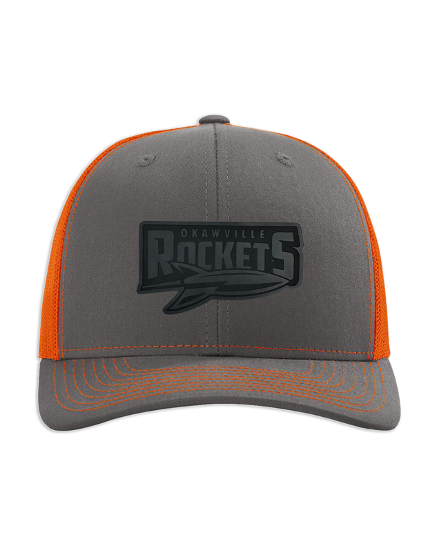 Rockets Leather Patch Hat - Richardson