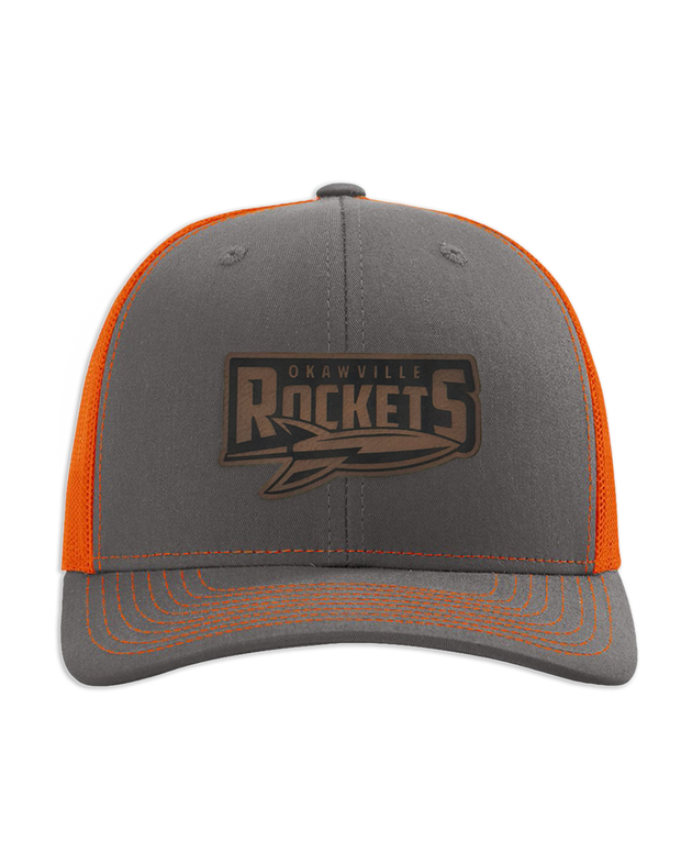 Rockets Leather Patch Hat - Richardson