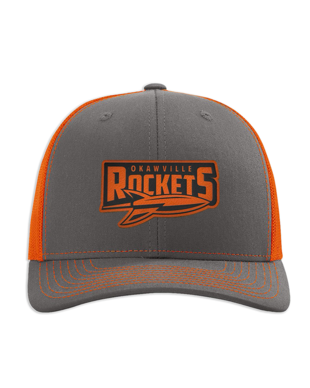 Rockets Leather Patch Hat - Richardson