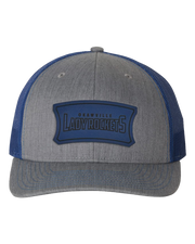 Okawville Rockets Leather Patch Badge Hat - Richardson