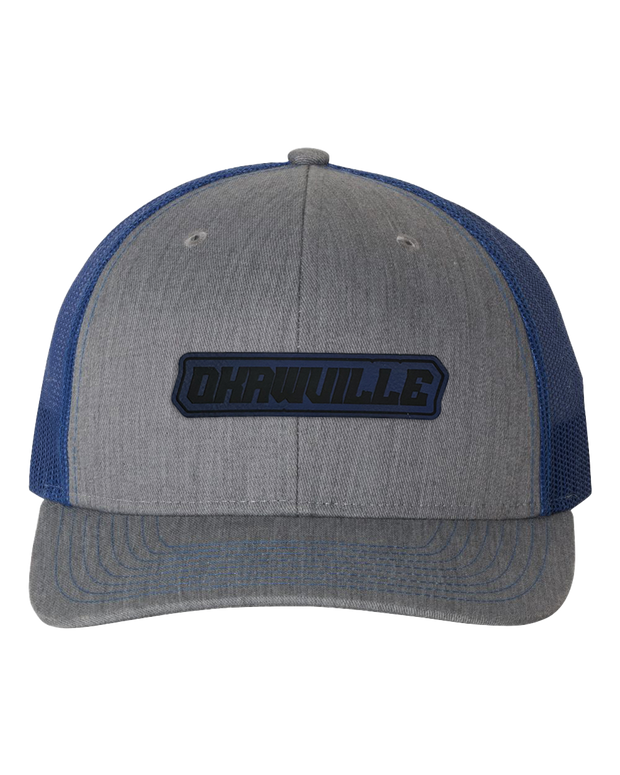 Okawville Name Leather Patch Hat - Richardson