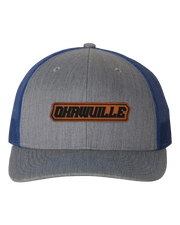 Okawville Name Leather Patch Hat - Richardson