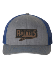Rockets Leather Patch Hat - Richardson