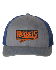 Rockets Leather Patch Hat - Richardson