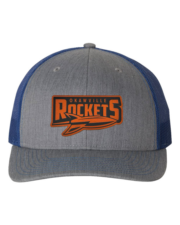 Rockets Leather Patch Hat - Richardson