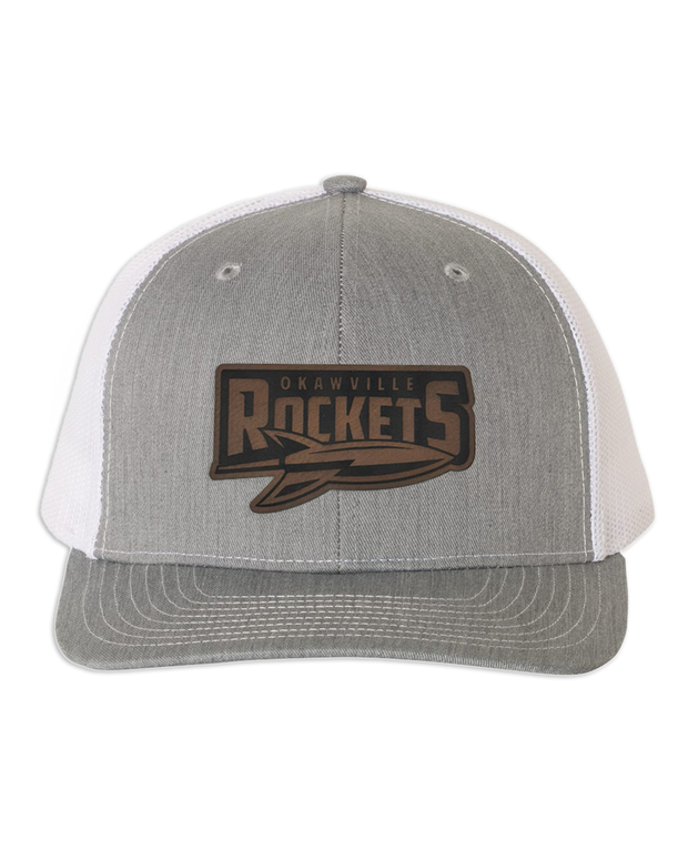 Rockets Leather Patch Hat - Richardson