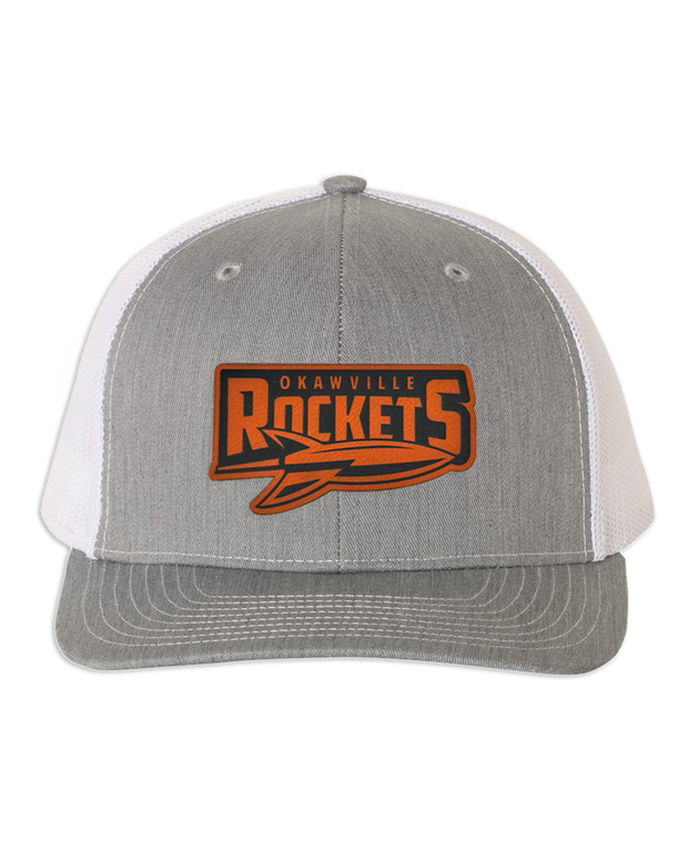Rockets Leather Patch Hat - Richardson