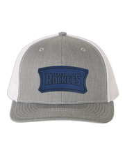 Okawville Rockets Leather Patch Badge Hat - Richardson