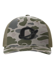Okawville "O" Leather Patch Hat - Richardson Camo