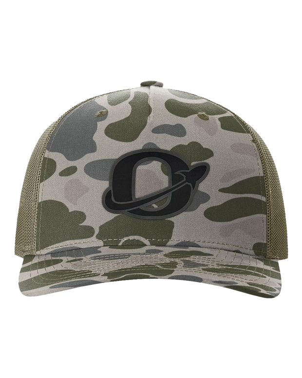 Okawville "O" Leather Patch Hat - Richardson Camo