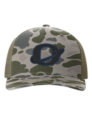 Okawville "O" Leather Patch Hat - Richardson Camo