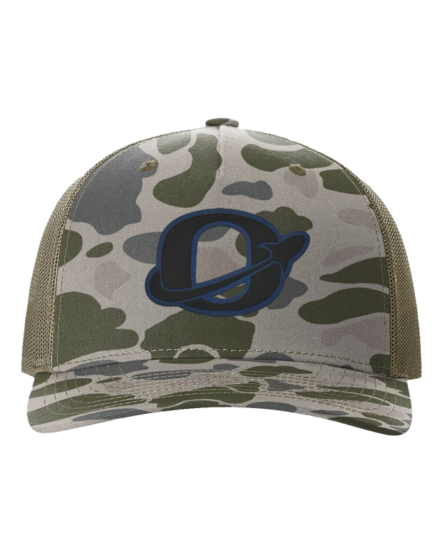 Okawville "O" Leather Patch Hat - Richardson Camo