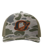 Okawville "O" Leather Patch Hat - Richardson Camo