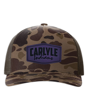Carlyle Indian Leather Patch Hat - Richardson Camo