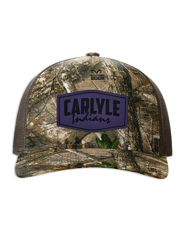 Carlyle Indian Leather Patch Hat - Richardson Camo