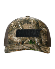 Carlyle Name Leather Patch Hat - Richardson Camo