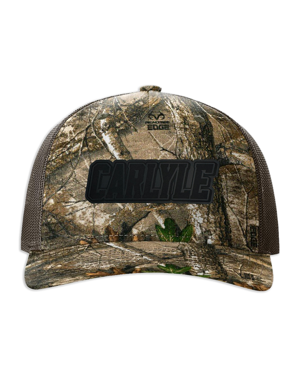 Carlyle Name Leather Patch Hat - Richardson Camo