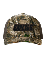 Carlyle Name Leather Patch Hat - Richardson Camo