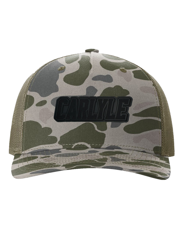 Carlyle Name Leather Patch Hat - Richardson Camo