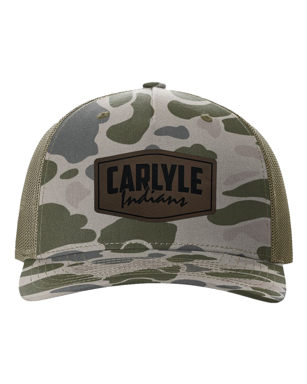 Carlyle Indian Leather Patch Hat - Richardson Camo