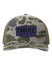 Carlyle Indian Leather Patch Hat - Richardson Camo