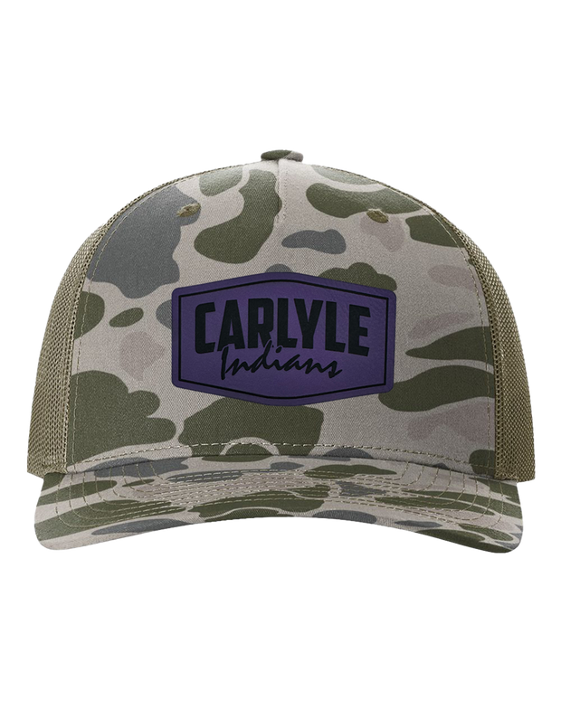 Carlyle Indian Leather Patch Hat - Richardson Camo